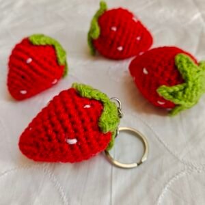 Strawberry Keychain